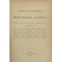 Studii in memoria di Bernardino Scorza pubblicati