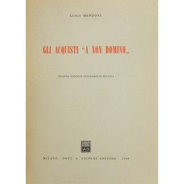 Gli acquisti a non domino