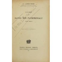 Studio sul danno non patrimoniale (danno morale)