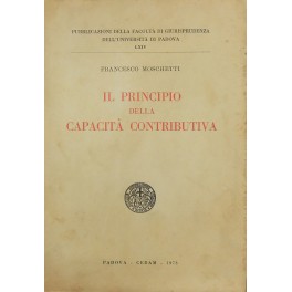 Il principio della capacità contributiva