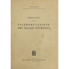 Principi sulla interpretazione dei negozi giuridici