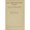 Administrative state A study of the political theo