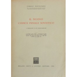 Il nuovo Codice penale sovietico