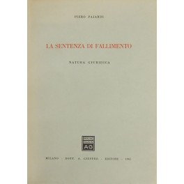 La sentenza di fallimento