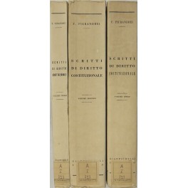 Scritti di diritto costituzionale