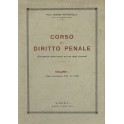 Corso di diritto penale. (Sunti delle lezioni ad u