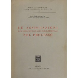 Le associazioni e gli altri gruppi con autonomia patrimoniale nel processo