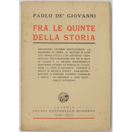 Fra le quinte della storia