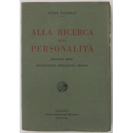 Alla ricerca della personalità. Seconda serie Intr