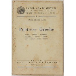 Poetesse greche (Saffo - Corinna - Telesilla - Pra