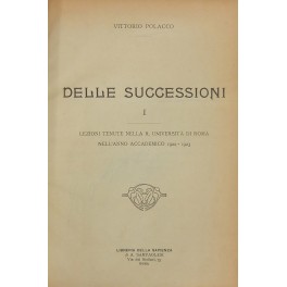 Delle successioni. Lezioni Delle successioni. Lezioni