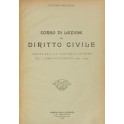 Corso di lezioni di diritto civile. 