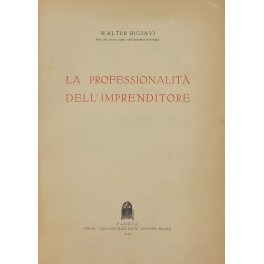 La professionalità dell'imprenditore