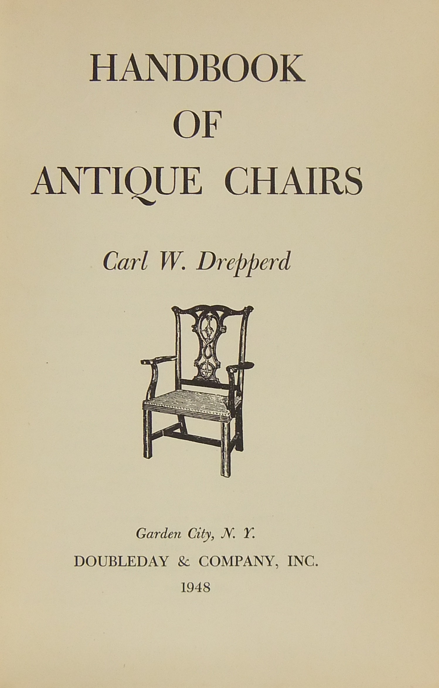 Handbook of antique chairs