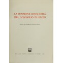 La funzione consultiva del Consiglio di Stato. Stu