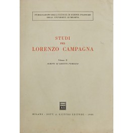 Studi per Lorenzo Campagna Studi per Lorenzo Campagna