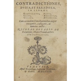 Contradictiones dubia et paradoxa in libros Hippocratis