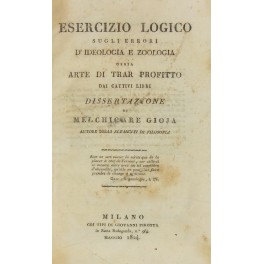 Esercizio logico sugli errori d'ideologia e zoologia Esercizio logico sugli errori d'ideologia e zoologia