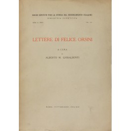 Lettere di Felice Orsini