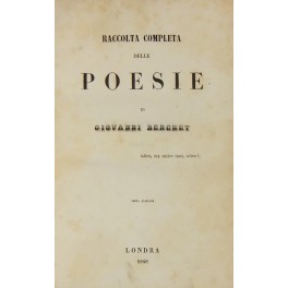 Raccolta completa delle poesie