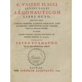 C. Valerii Flacci Setini Balbi Argonauticon Libri octo