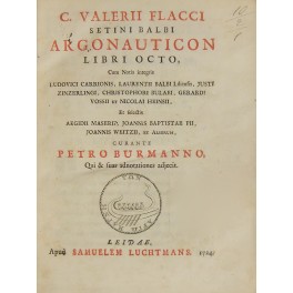 C. Valerii Flacci Setini Balbi Argonauticon Libri octo C. Valerii Flacci Setini Balbi Argonauticon Libri octo