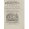 Jo. Alberti Fabricii Bibliotheca Latina sive Notit
