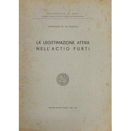 La legittimazione attiva nell'actio furti
