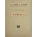 Studi sull'iniuria. Vol. I - (unico pubblicato)
