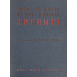 Natura del diritto ed altri problemi. Appunti