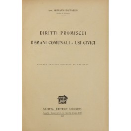 Diritti promiscui, demani comunali ed usi civici