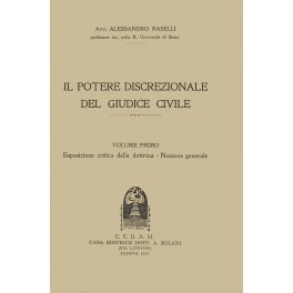 Il potere discrezionale del giudice civile. 