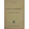 L'unità d'indirizzo nel processo penale