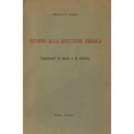 Intorno alla questione ebraica