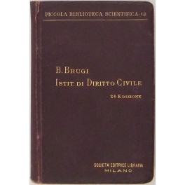 Istituzioni di diritto civile italiano Istituzioni di diritto civile italiano