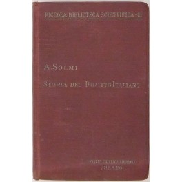 Storia del diritto italiano
