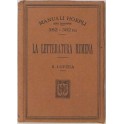 La letteratura rumena con breve Crestomazia e Dizi