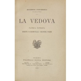 La vedova. Patria potestà. Diritti patrimoniali. Seconde nozze