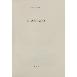 L'assegno