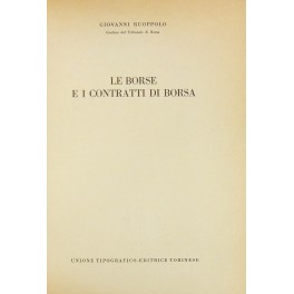 Le borse e i contratti di Borsa