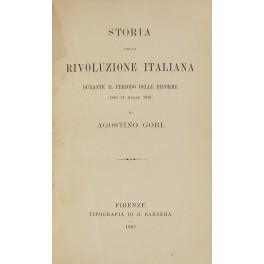 Storia della rivoluzione italiana 