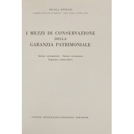 I mezzi di conservazione della garanzia patrimoniale