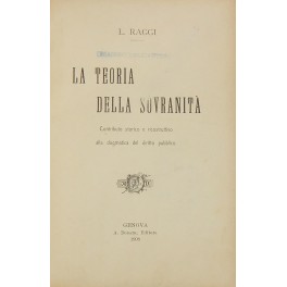 La teoria della sovranità