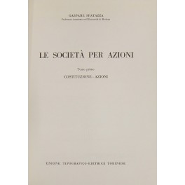 Le società per azioni