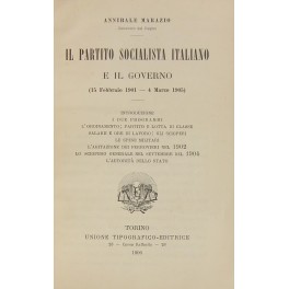 Il partito socialista italiano e il governo. Il partito socialista italiano e il governo.