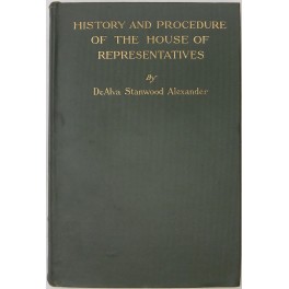 History and procedure of the house of representatives