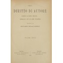 Del diritto di autore secondo la legge italiana comparata con le leggi straniere