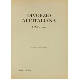 Divorzio all'italiana