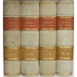 Lexicon totius latinitatis. Lexicon totius latinitatis.