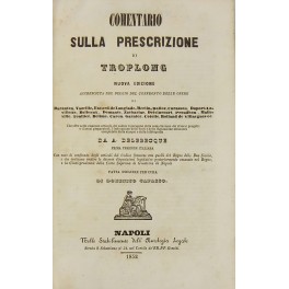 Comentario sulla prescrizione